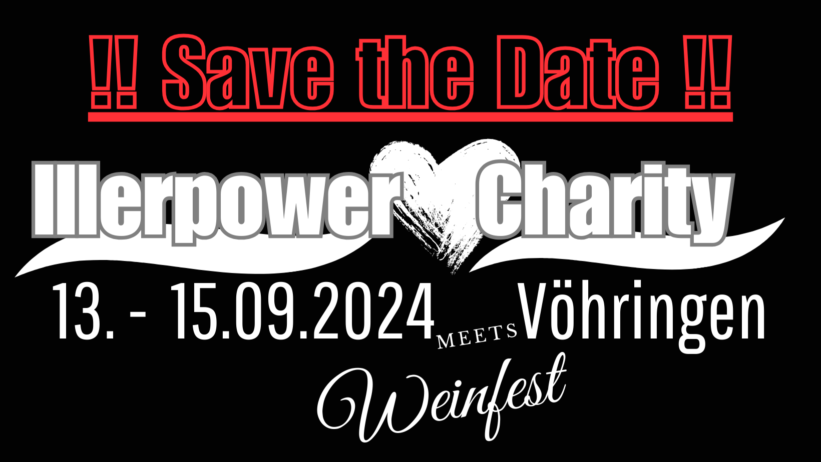 Illerpower Chatity 2024 meets Weinfest in Vöhringen an der Iller